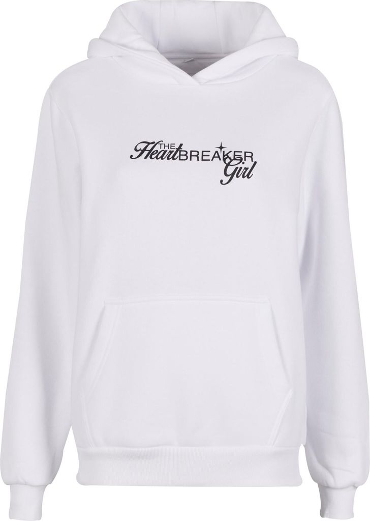 Miss Tee Heartbreaker Girl Ladies Fluffy Hoody white XXL