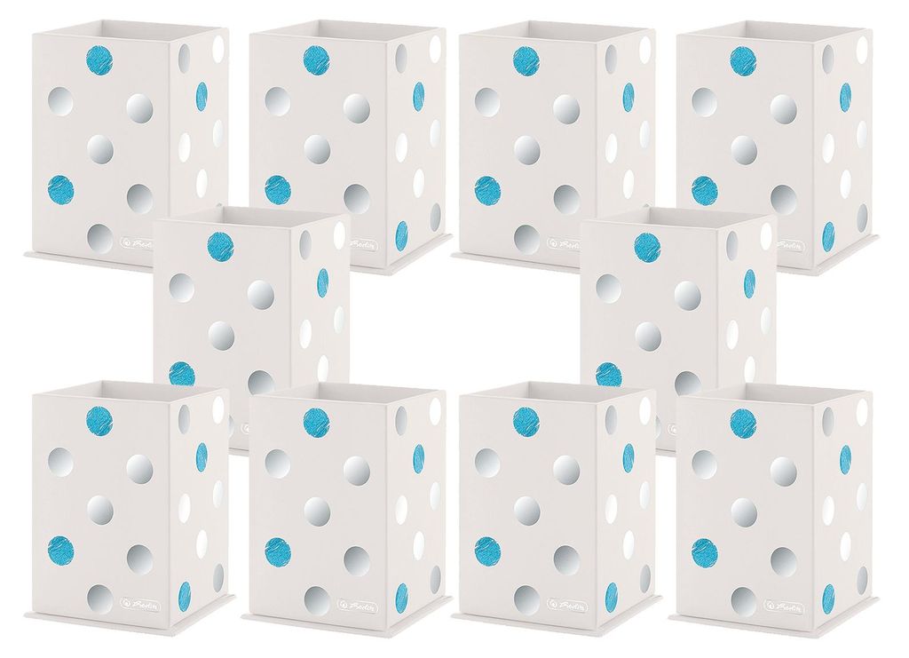Herlitz 10 Köcher Pappe rechteckig Frozen Glam
