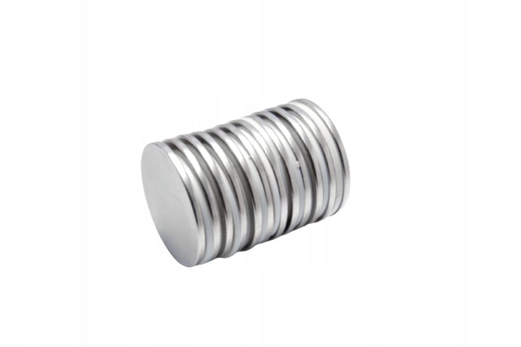 Neodym Magnete  30x2 mm N38 10 Stk., Extrem stark, Produktbild 
