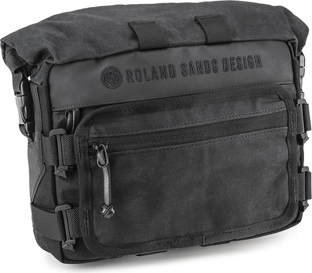 Poche Frontale Moto Kriega RSD Noir - Solution de Rangement Petit Format
