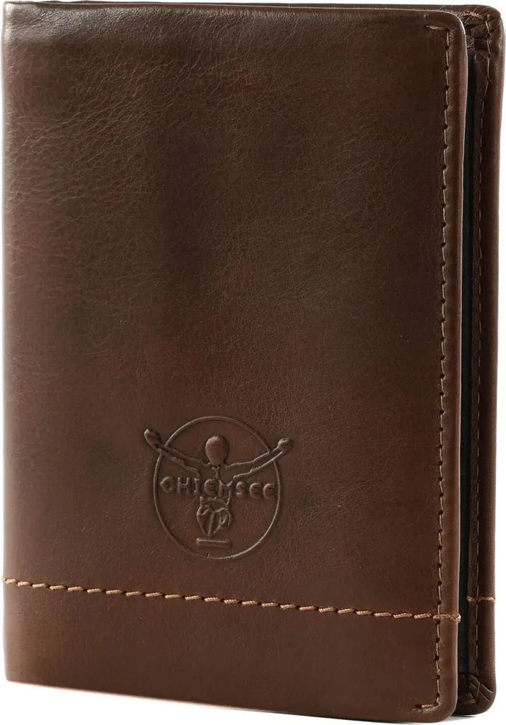 Portefeuille cuir CHIEMSEE compact anti-déformation pour petites poches