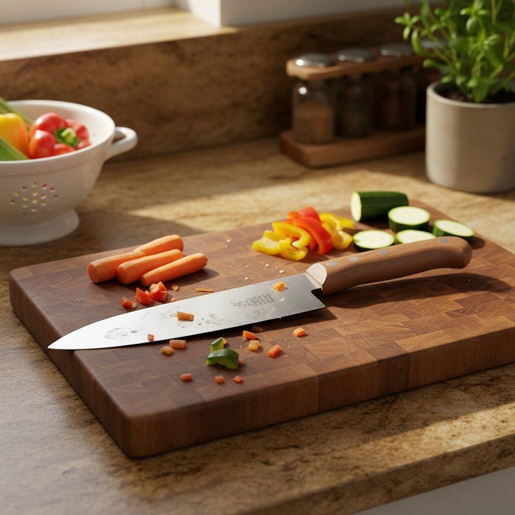 Herder Windmühlen Messer Santoku, Kohlenstoffstahl, 164 mm, Produktbild 