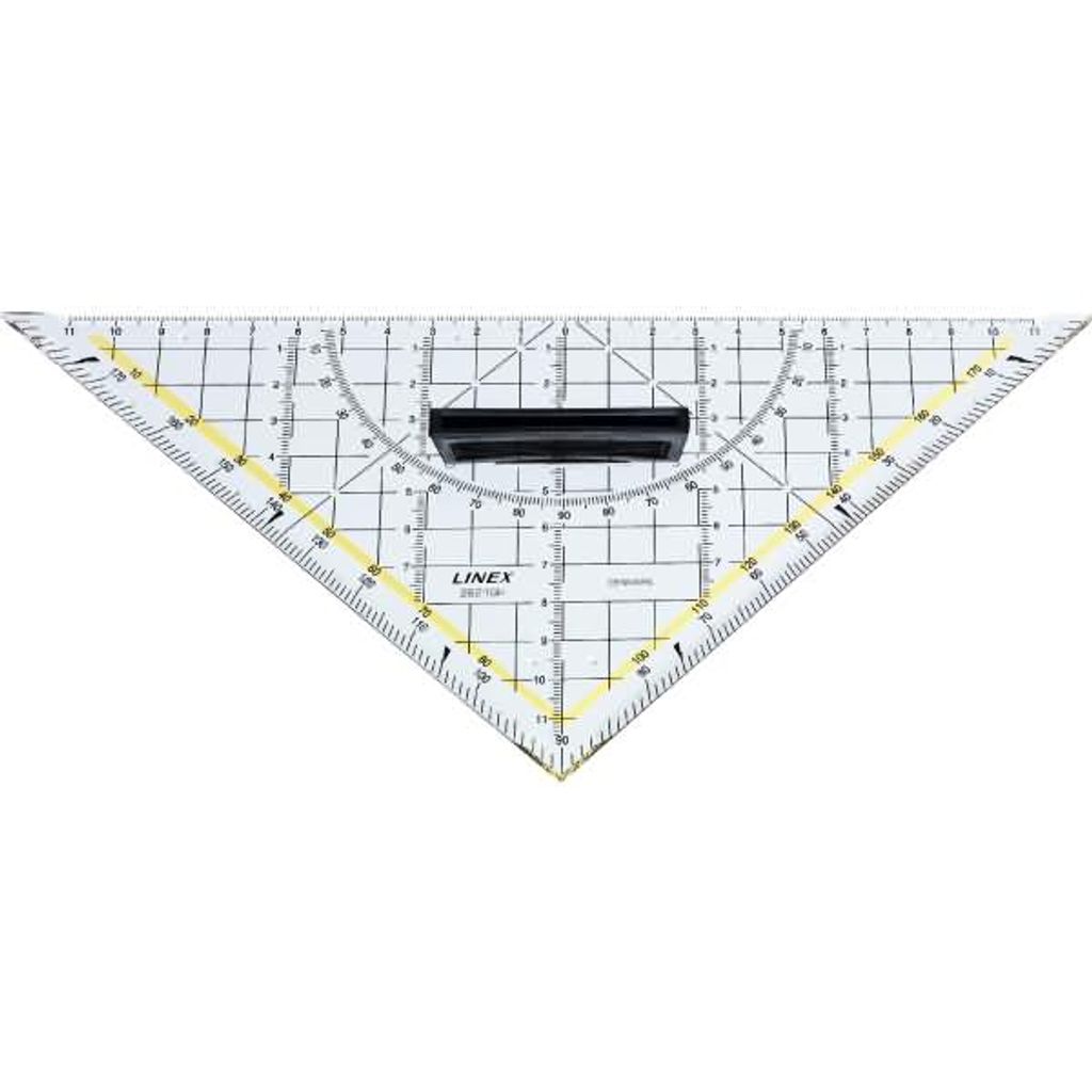 LINEX 2621GH Geometrie-Dreieck Hypotenusenlänge: 225 mm