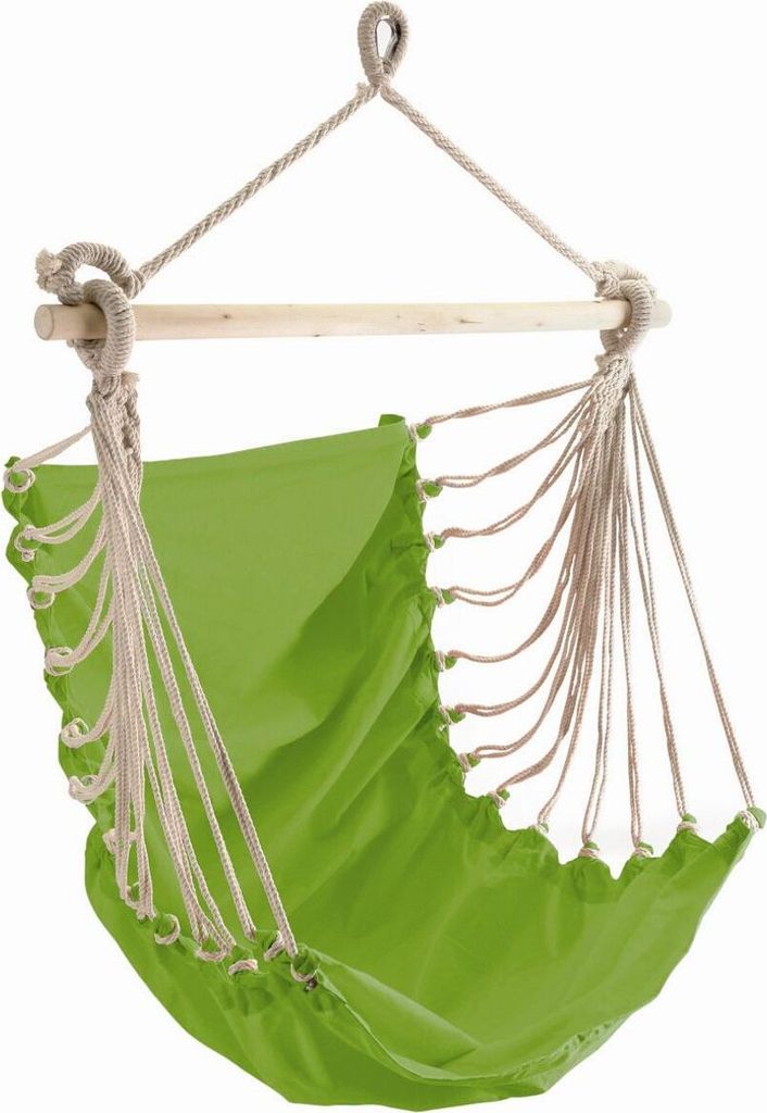 Conacord Hängesitz Hängeschaukel Hängestuhl Hängesessel Hängematte Schaukelsitz Schaukel grün