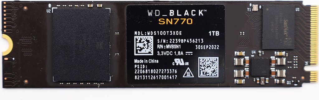 Western Digital Black SN770 M.2 1 TB PCI Express 4.0 NVMe Obrázok produktu 8