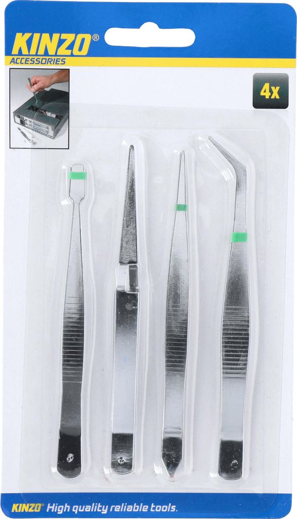 4 x Pinzetten Set Produktbild 