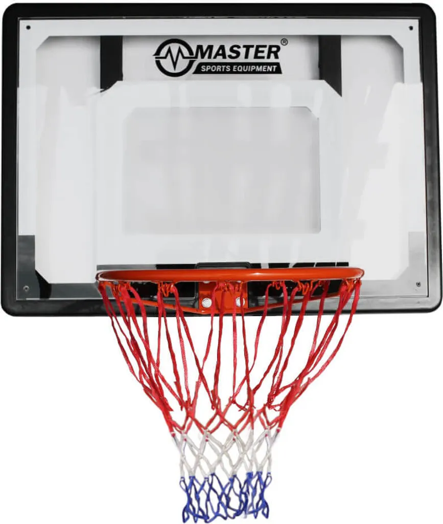 Panneau de basket MASTER 80 x 58 cm ultra robuste avec arceau incassable