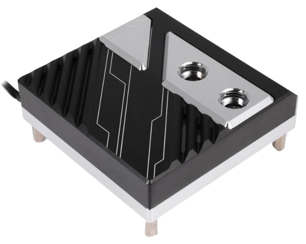Alphacool 13851, Kühlplatte, Acryl, Transparent, LGA 1700, LGA 1851, 1/4", 60 °C