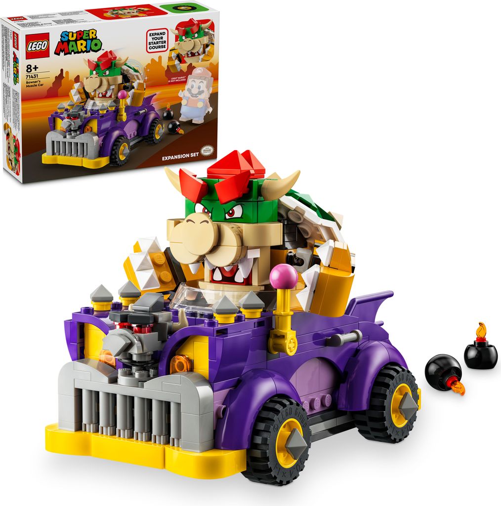 Super Mario - Bowser's Muscle Car - rozšiřující sada 71431 Obrázek produktu 