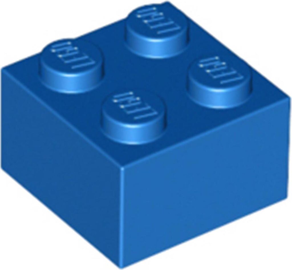 1 Stück LEGO, Teil Nr. 3003 in Blau (Blue)