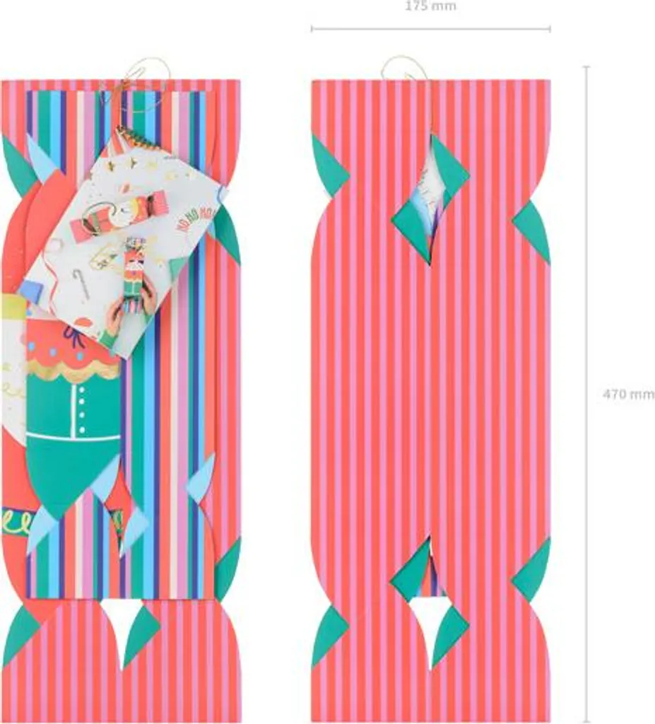 Scatole regalo Candy, Mix, 7x37 cm - 9x47 cm (1 confezione / 2 pezzi)