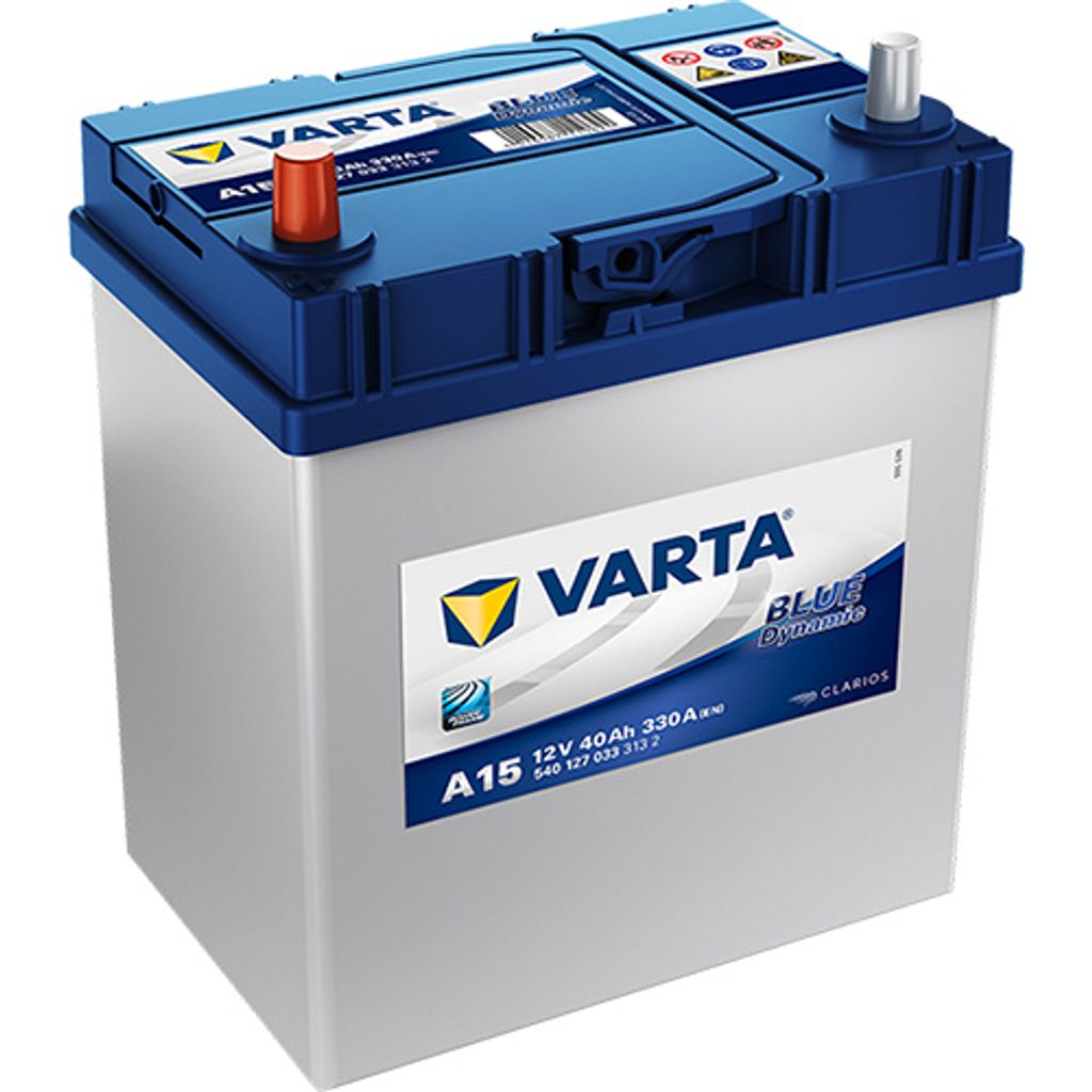 Autobaterie Varta Blue Dynamic 40Ah, 12V, 330A, A15 Immagine del prodotto 