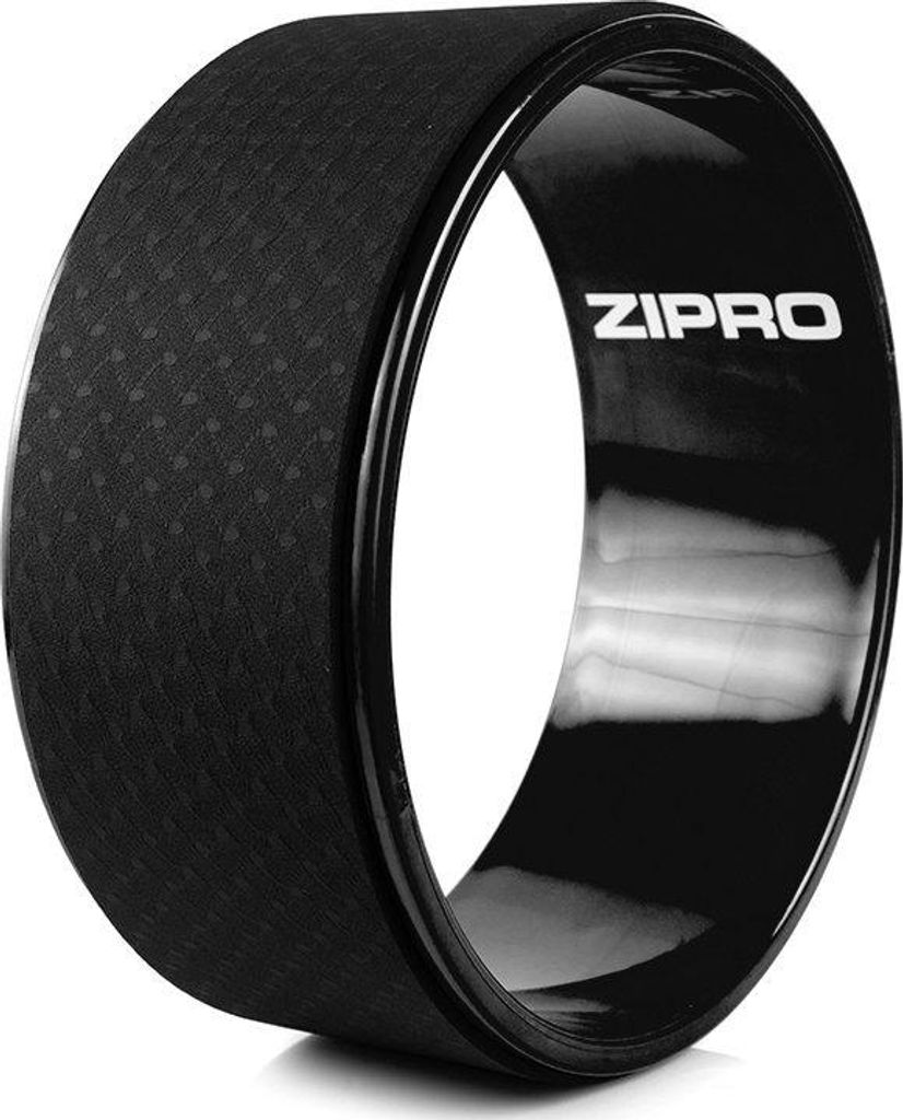 ZIPRO Yoga Wheel (Yoga Rad) Ø 32 cm – Rückentrainer gegen Rückenschmerzen & Verspannungen – Faszienrolle für Wirbelsäule, Pilates Dehnung ...