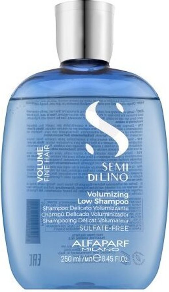 Alfaparf Milano Semi Di Lino Volume Volumizing Low Shampoo Stärkungsshampoo für feines Haar 250 ml