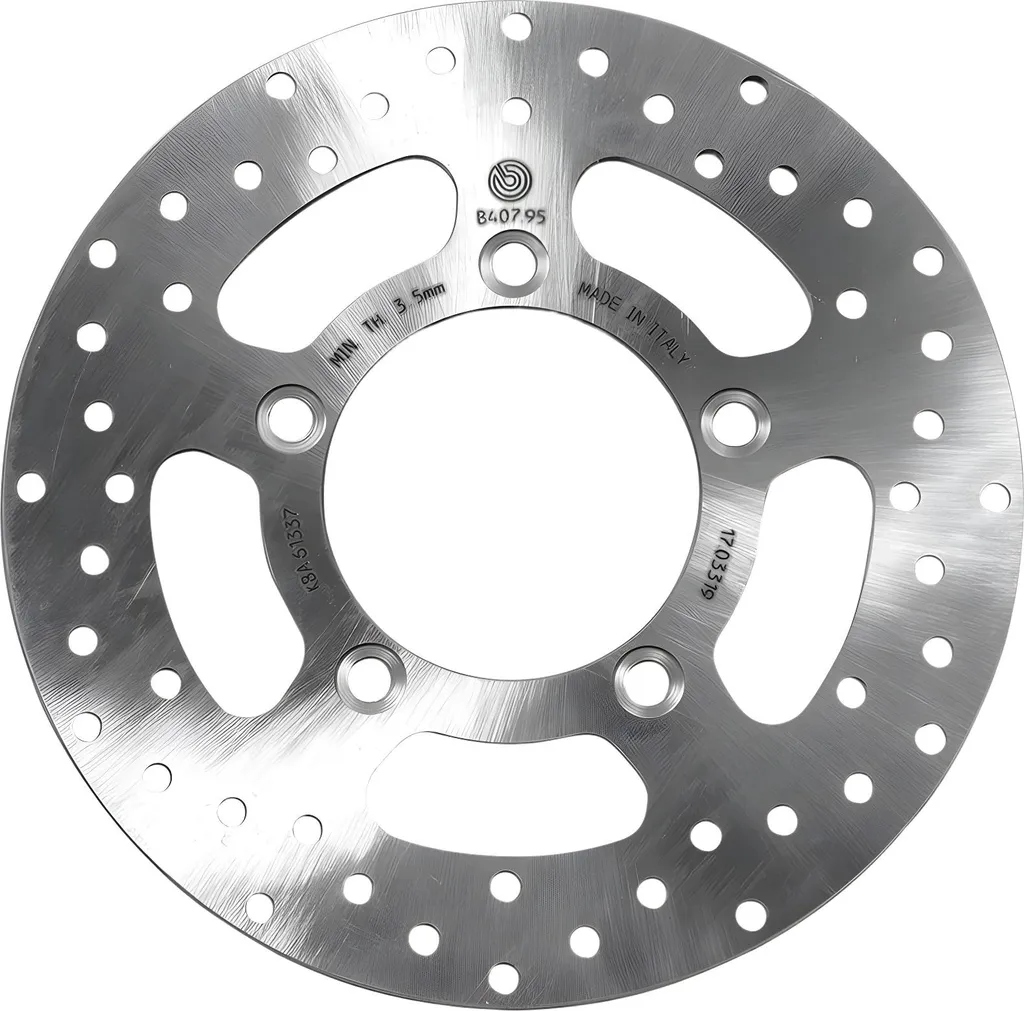 Disque de frein Brembo série or D.240 en acier inox 5 trous pour Kymco