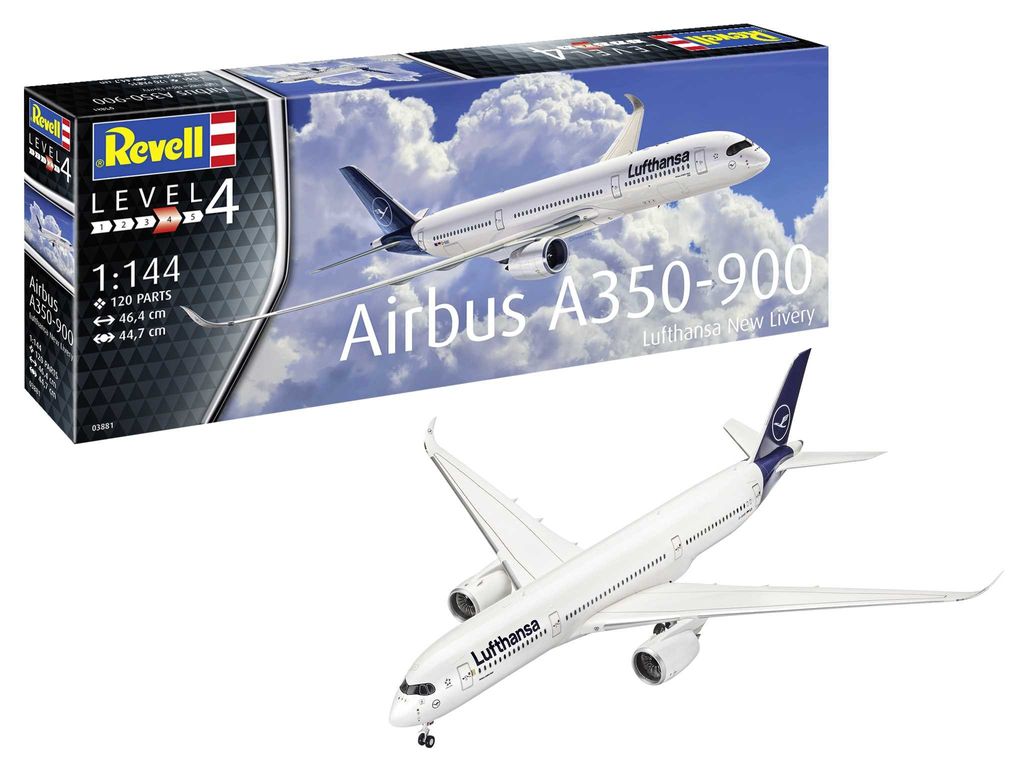 Revell Airbus A350-900 "Lufthansa" New Livery 1:144 Obrázek produktu 