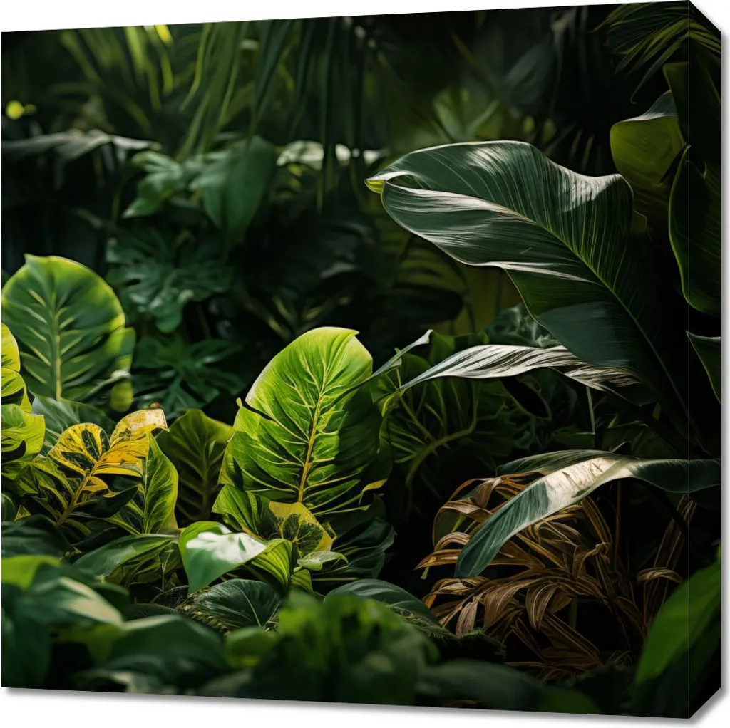 Stampa su Tela Natura Tranquilla 60x60 - Quadro Arredo Soggiorno