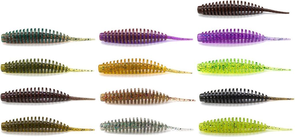 Fishup Tanta 1' 2,2cm - 12 Gummiköder, Fishup Farben:Watermelon Seed