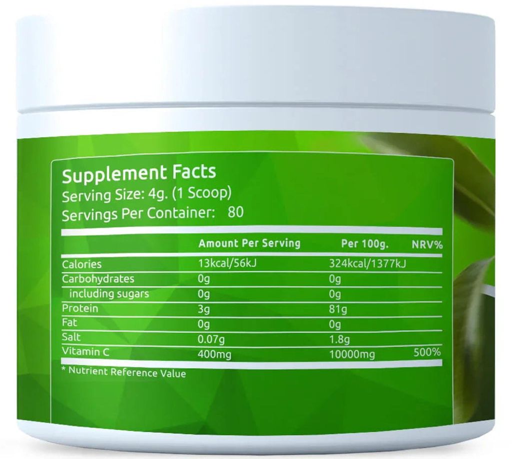 Prémiový hydrolyzovaný kolagen s vitamínem C, 320 g, prášek Obrázek produktu 
