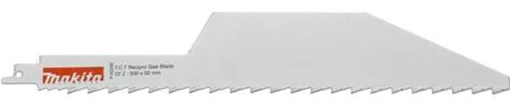 Lame de scie sabre Makita S1243 HM 300 mm Argent HM - Réf P-45266