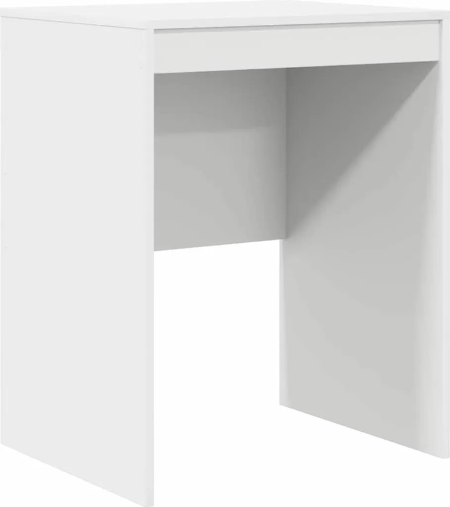 SYFAX Scrivania Bianco 60x50x76 cm - Scrittoio Compatto per Smart Working