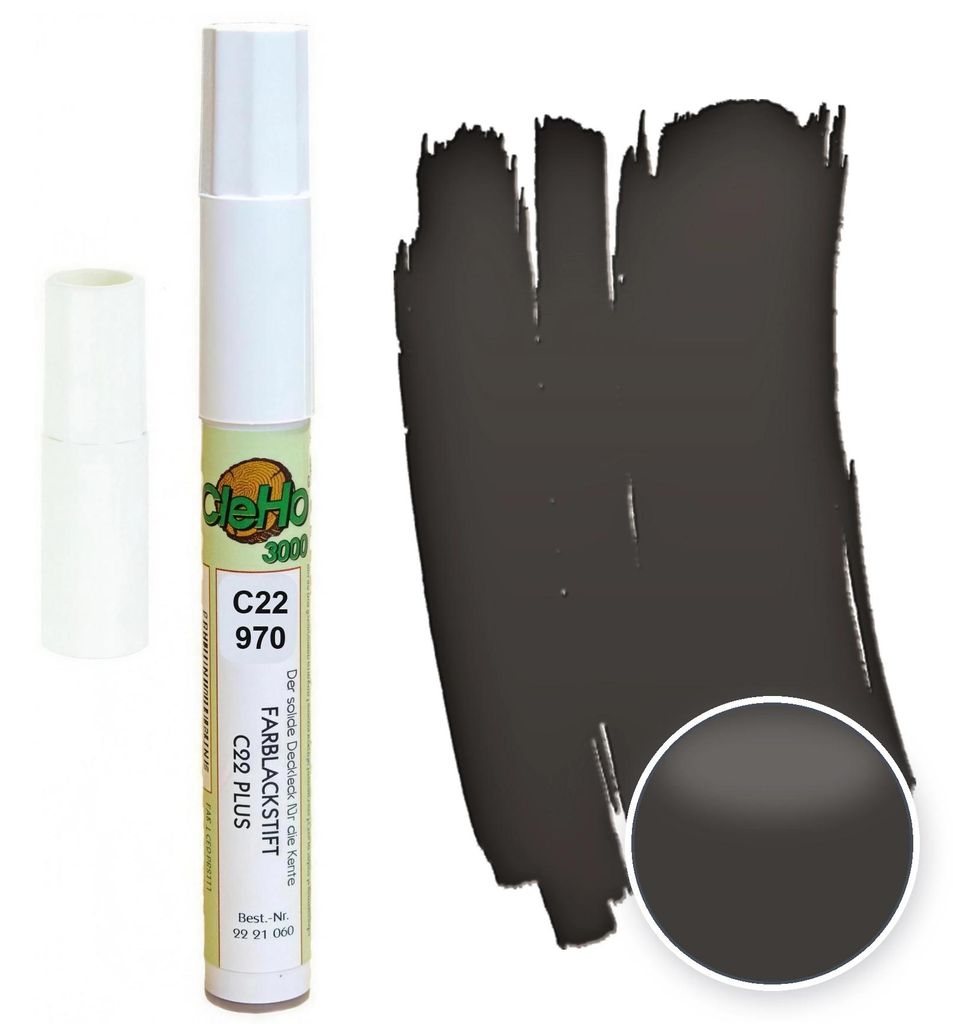 CleHo C22 Möbel-Reparaturstift Holz Laminat - Graphitgrau Produktbild 