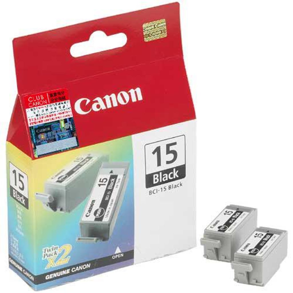 Canon BCI-15 BK schwarz Produktbild 