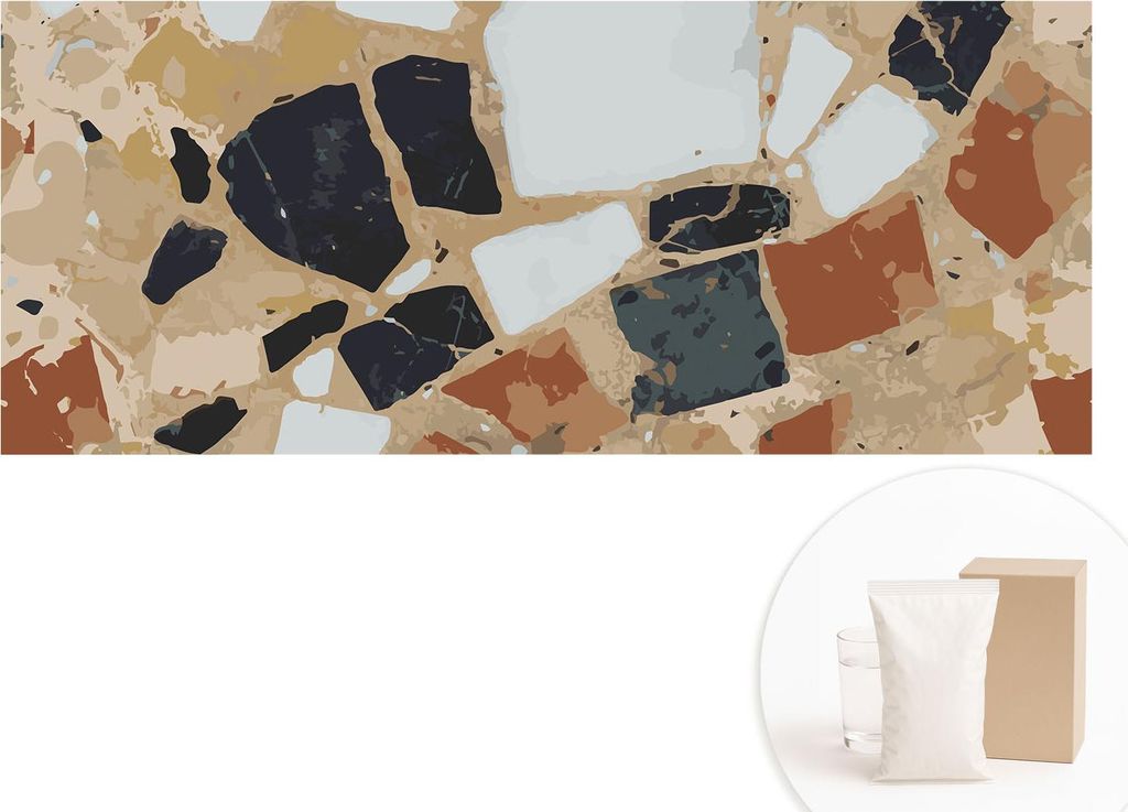 Fototapete - Wandbilder für Wohnzimmer - 208x146 cm - Dekorative Wandfolie - Modernes Design für Wanddekoration - Tapeten für Innenräume - Rust...