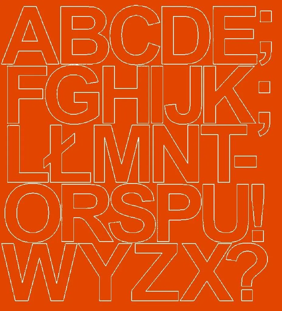 Lettere Adesive Arancione Opaco 10 cm | Sticker Vinile High-End