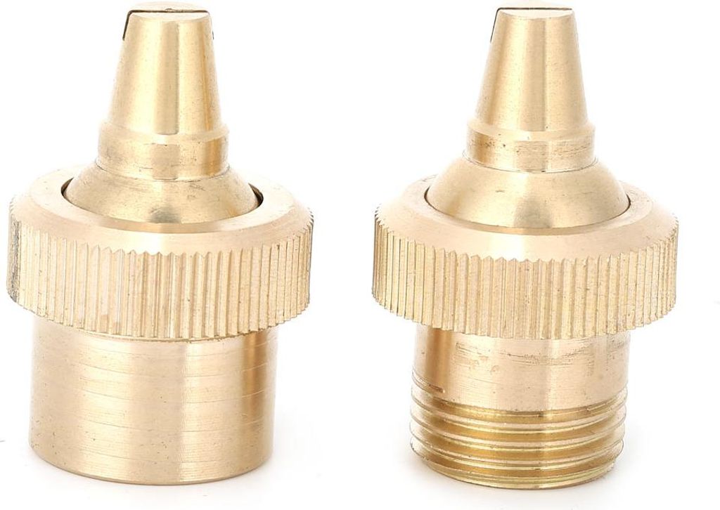 2Pcs G1/2 DN15 Kupfer Wasser Spray Düse Garten Bewässerung Düse Bewässerung Zubehör