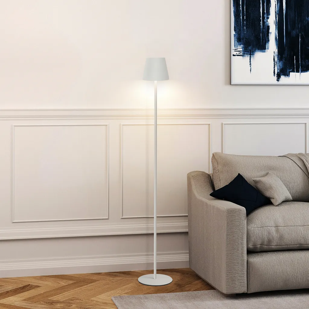 Lampadaire LED à Intensité Variable avec 3 Températures de Couleur Blanc - 4