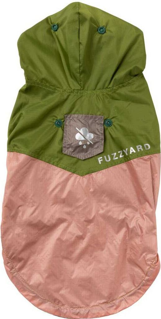 Fuzzyard Ormond Hunde Regenmantel Grün 2 Grün 2