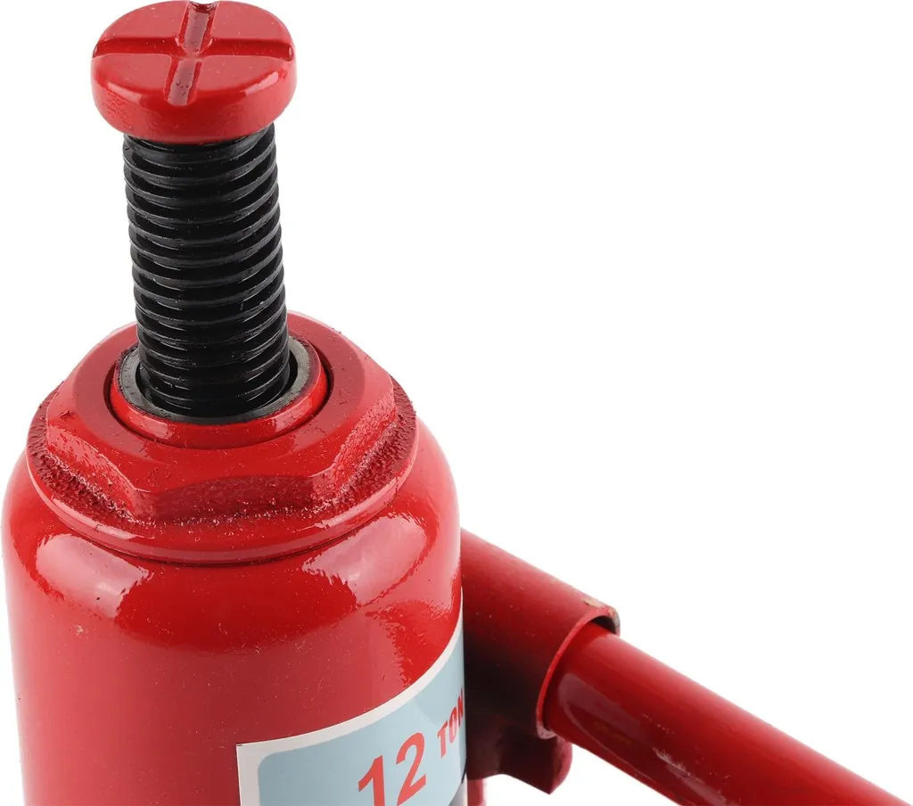 Vérin hydraulique 12 tonnes robuste avec vis d'extension réglable pro - 11