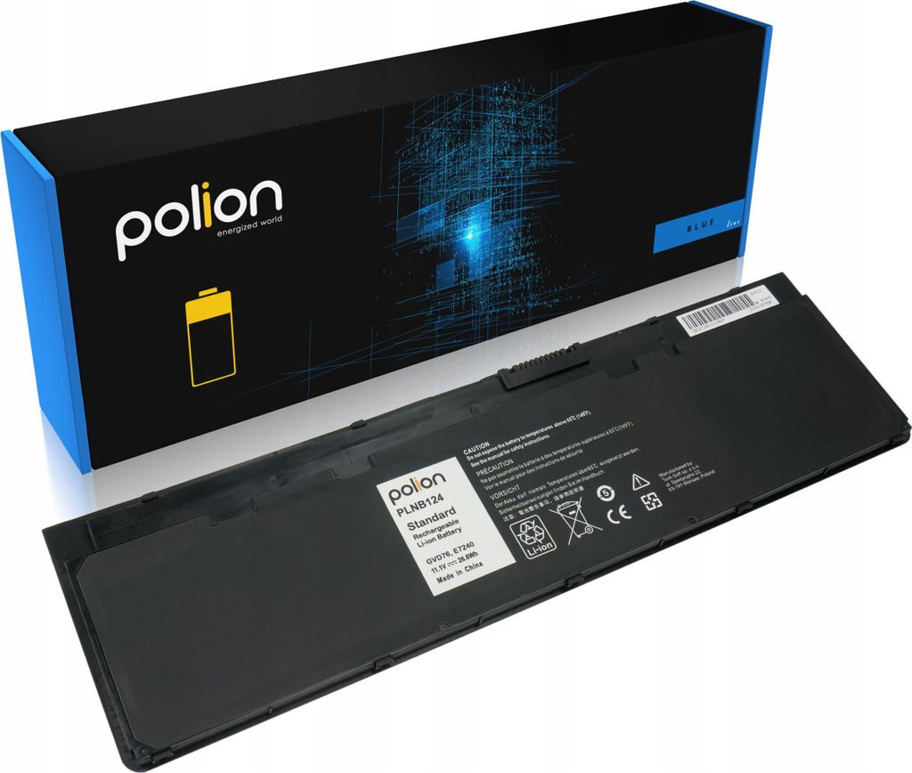DELL Latitude E7240/E7250 Akku 2400mAh POLION