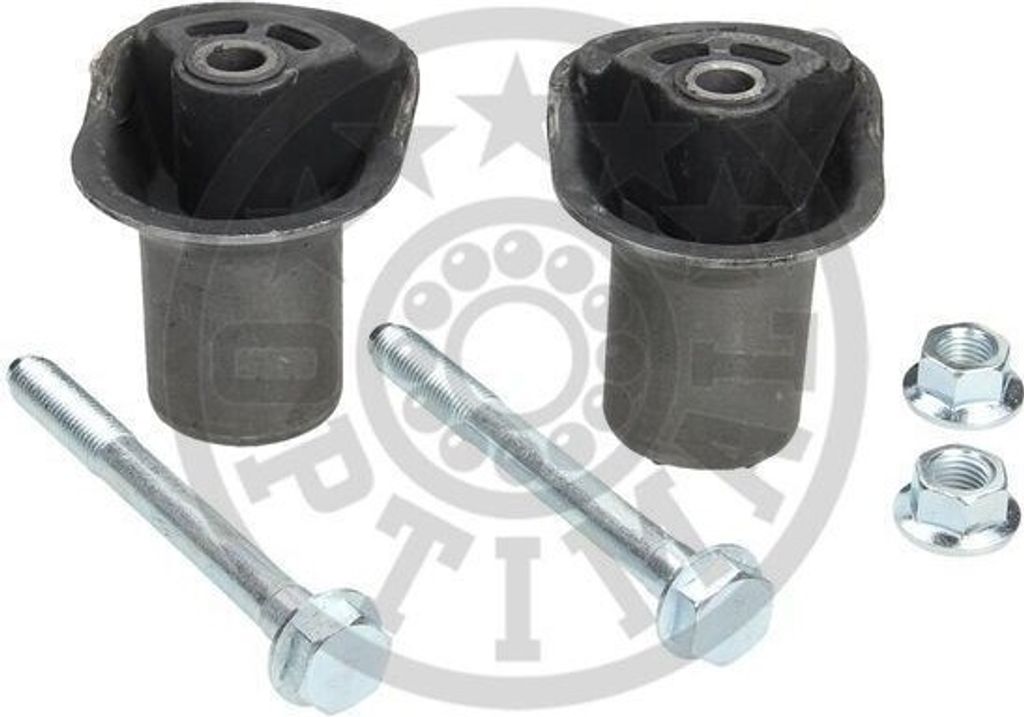 OPTIMAL F8-1010S Reparatursatz Achskörper Hinten für VW GOLF II (19E, 1G1) CORRADO (53I) Jetta II (19E, 1G2, 165) für SEAT TOLEDO I (1L)