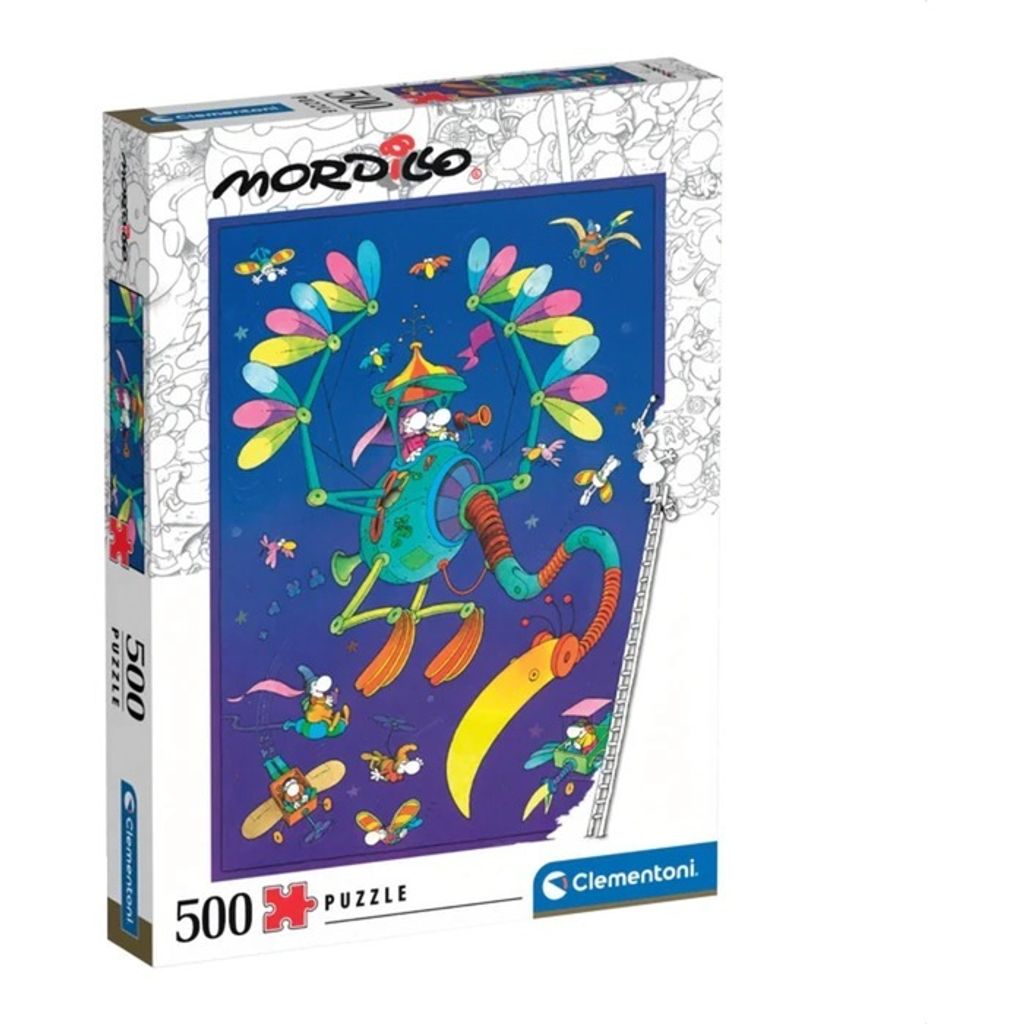 Mordillo Collection (Počet dielov: 500) - Clementoni 35133 Obrázok produktu 