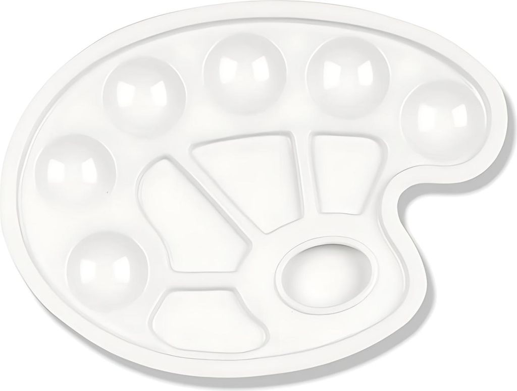 Mischpalette, Kunststoff weiss (Inhalt 1) Produktbild 