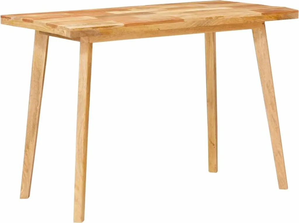 Tavolo Rettangolare Legno Mango 100x55 cm vidaXL - Stile Naturale Moderno