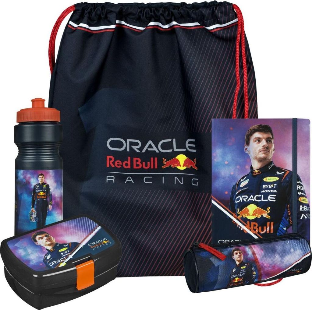 Red Bull Schulset Kinder – Schrein Set Fans & Schüler