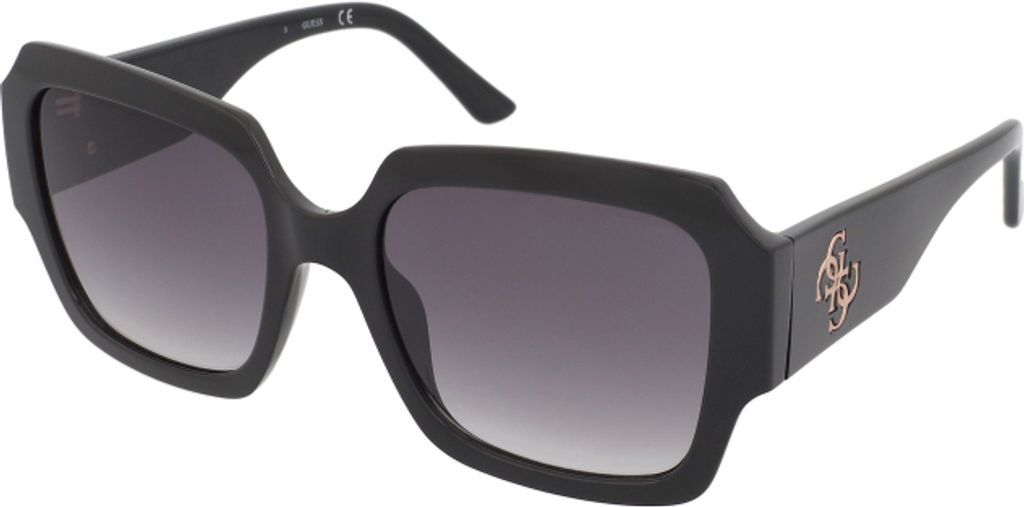 Guess Gu7681 Damen-sonnenbrille Schwarz 54 Frau Schwarz 54 Produktbild 
