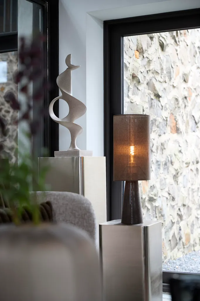Ornement LOVINAC Light & Living en plastique taupe - Déco 19x16x47 cm - 4