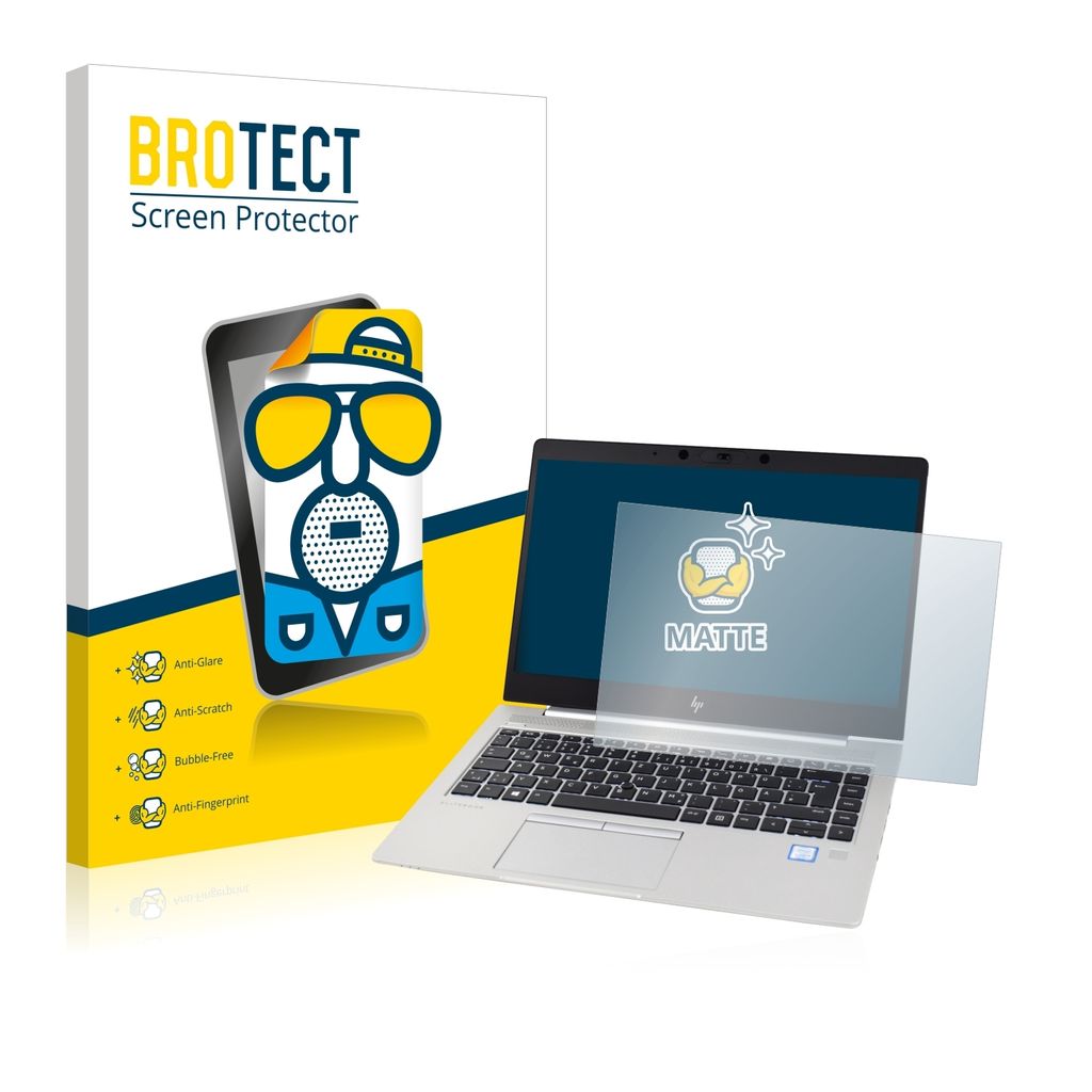 BROTECT Schutzfolie für HP EliteBook 830 G5 Non-Touch Displayschutz Displayschutzfolie Folie Matt Entspiegelungsfolie