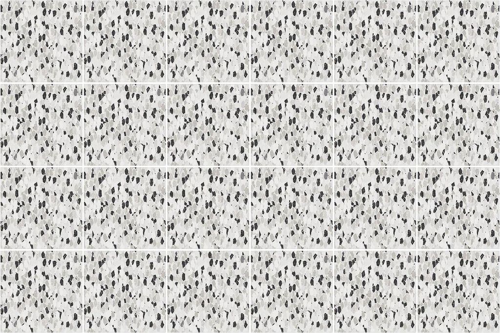 Fliesenaufkleber 20 x 20 cm – 24 Stück – Selbstklebend – Wasserfest – Pflegeleicht – Hitzebeständig – Für Küche & Bad – Mikroskop...