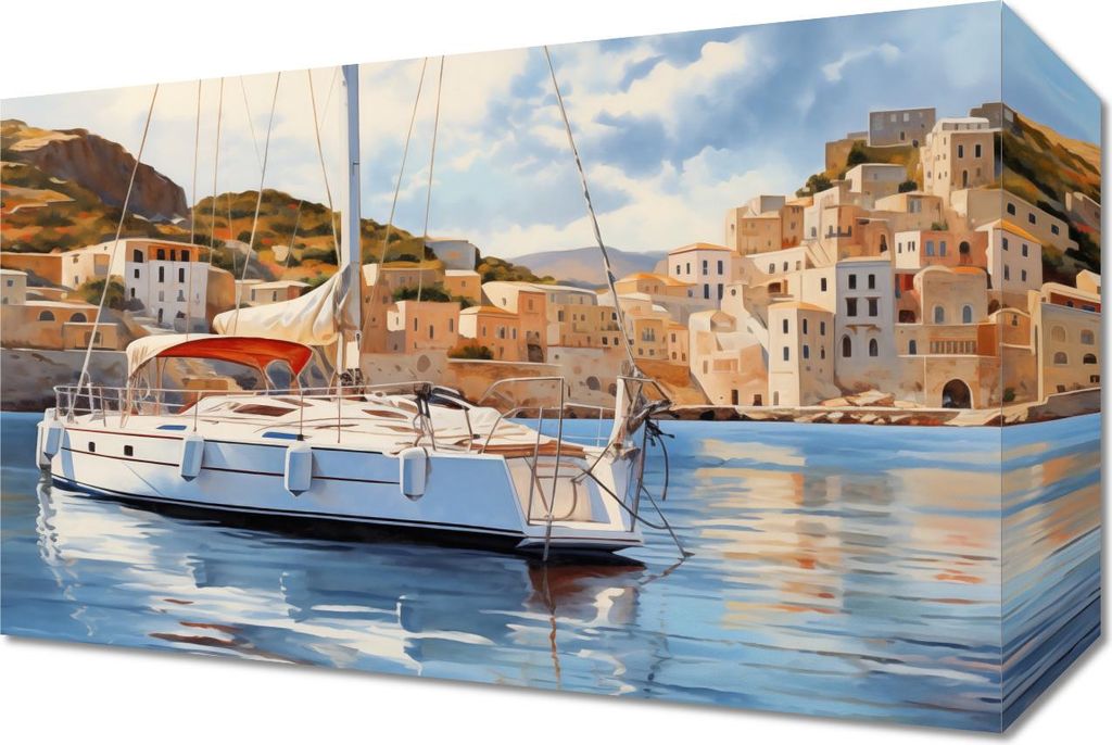 Bild 30x20cm Drift auf dem Wasser