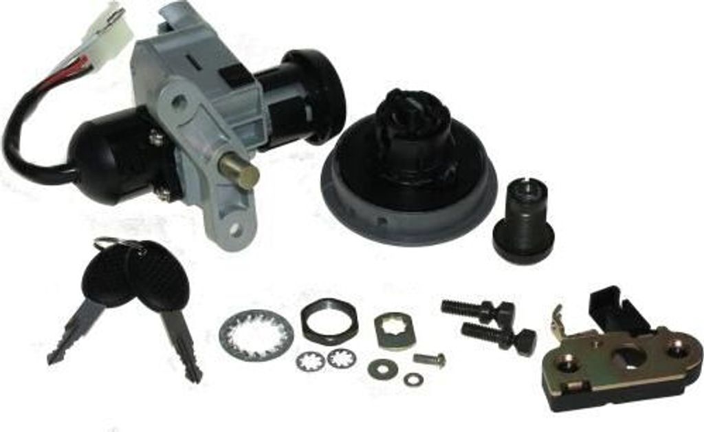 Zündschloss Schloss- Set inkl. Tankdeckel für Yamaha Aerox, MBK Nitro bis Bj.2003