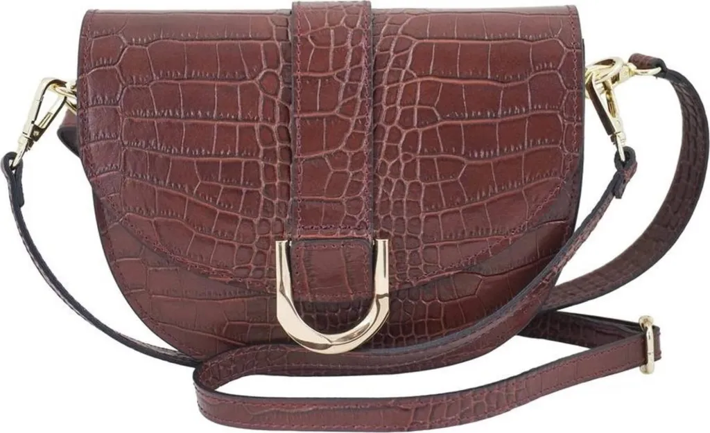 Sac business en cuir anti-rayures Barberini's style crocodile