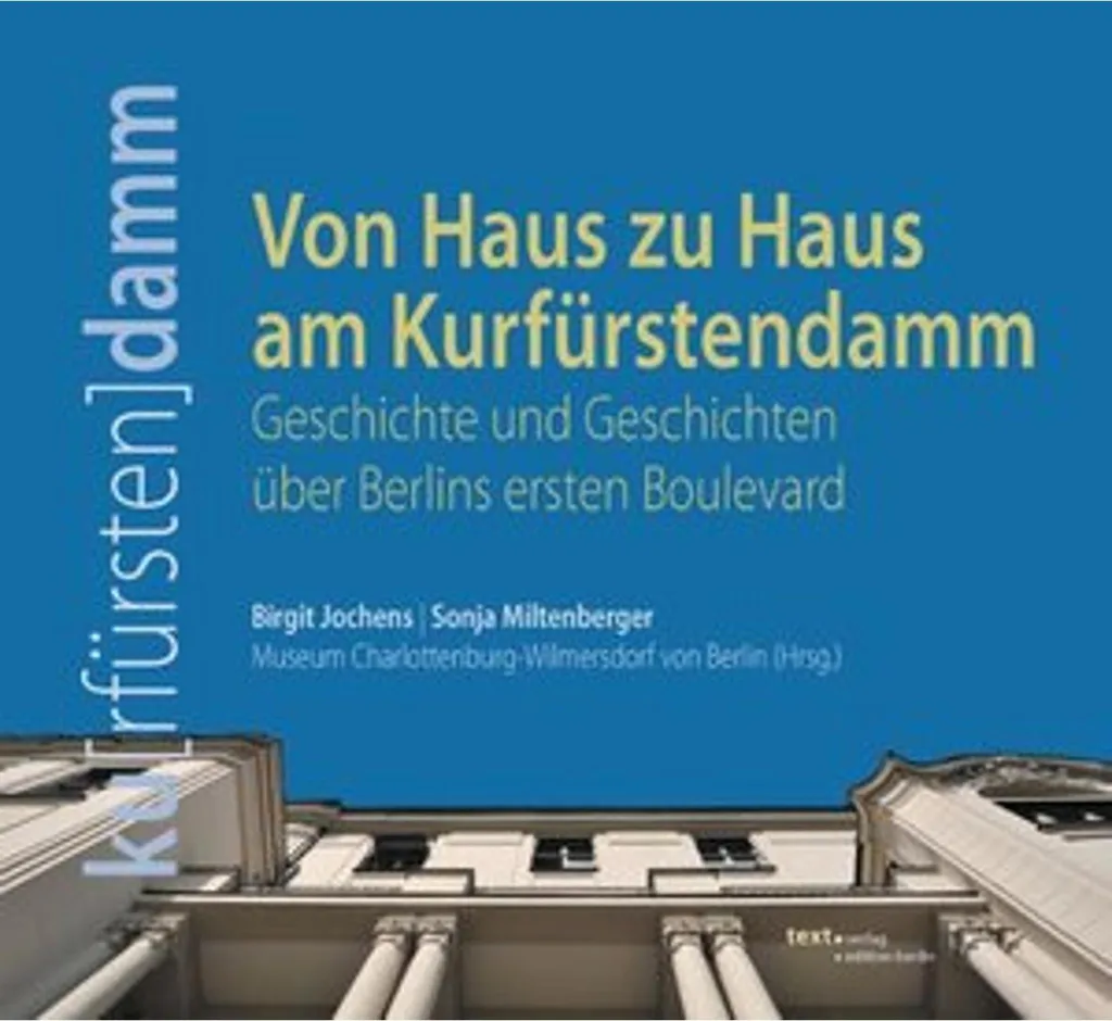 Beau Livre d'Architecture Von Haus zu Haus am Kurfürstendamm Illustré