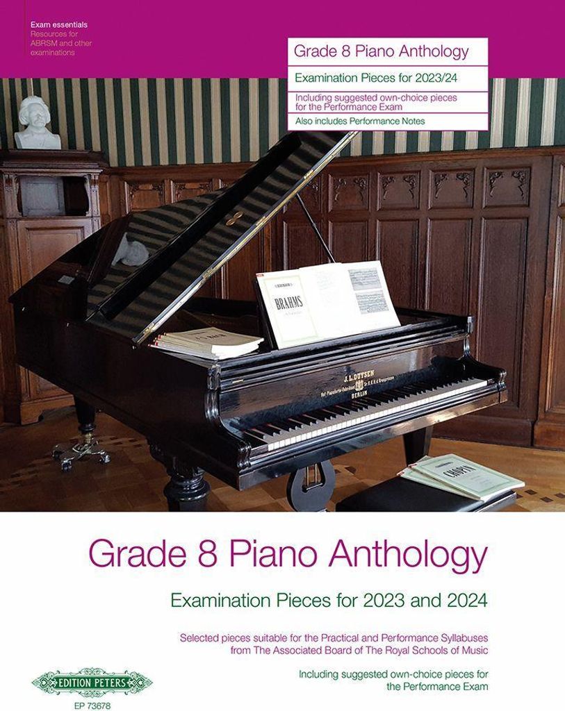 Grade 8 Piano Anthology 2023-2024
