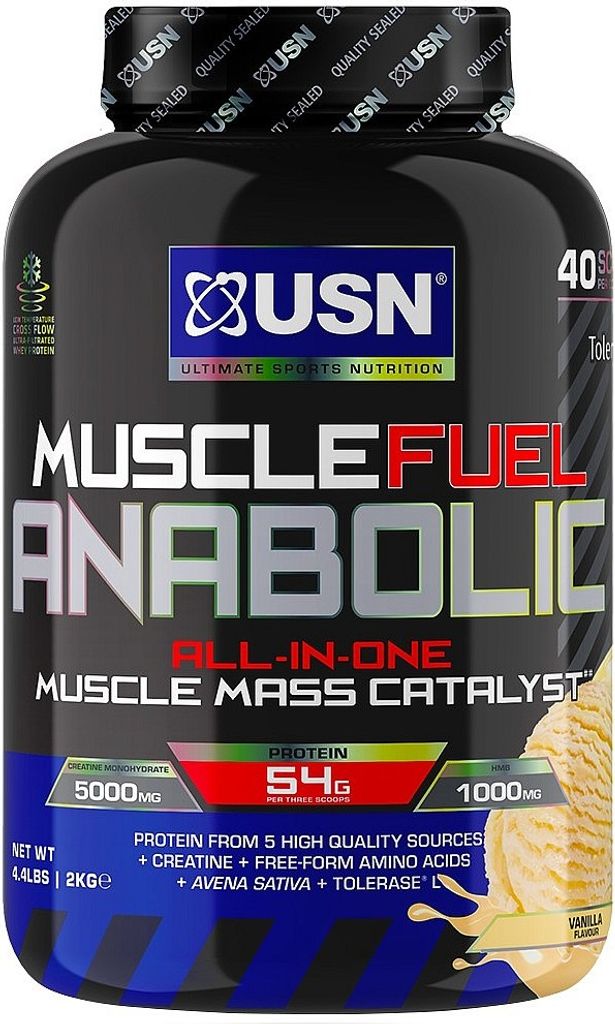 USN Muscle Fuel Anabolic – 2000g-Dose Vanilla Produktbild 