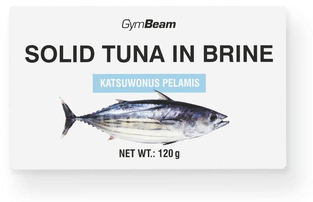 GymBeam - Thunfisch in Salzlake, 120 g Produktbild 